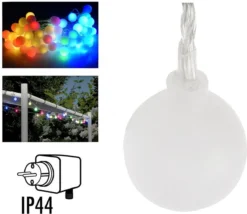 LED Multicolour Feestverlichting Prikkabel - 80 Lampen - 16 Meter - IP44