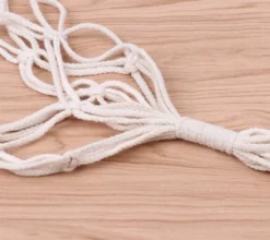 Merkloos Plantenhanger Macramé - Luxe Gevlochten Touw Katoen - 2 Stuks - Plantenpot Ophangen -Tuinmeubelseries Winkel 1200x1069 2