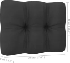 Decoways - 6-delige Loungeset Met Kussens Massief Grenenhout Wit 10 Decoways - 6-delige Loungeset Met Kussens Massief Grenenhout Wit -Tuinmeubelseries Winkel 1200x1080 3