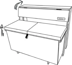 Balkonset 3in1: Bank | Tafel | Opbergruimte. Hout, Medium 95cm. -Tuinmeubelseries Winkel 1200x1085 2