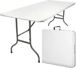 MaxxGarden Klaptafel - Inklapbare Tafel - Opvouwbare Tuintafel - Weerbestendig - Inclusief Handvat - 180x70x74 2 MaxxGarden Klaptafel - Inklapbare Tafel - Opvouwbare Tuintafel - Weerbestendig - Inclusief Handvat - 180x70x74 -Tuinmeubelseries Winkel 1200x1085 3