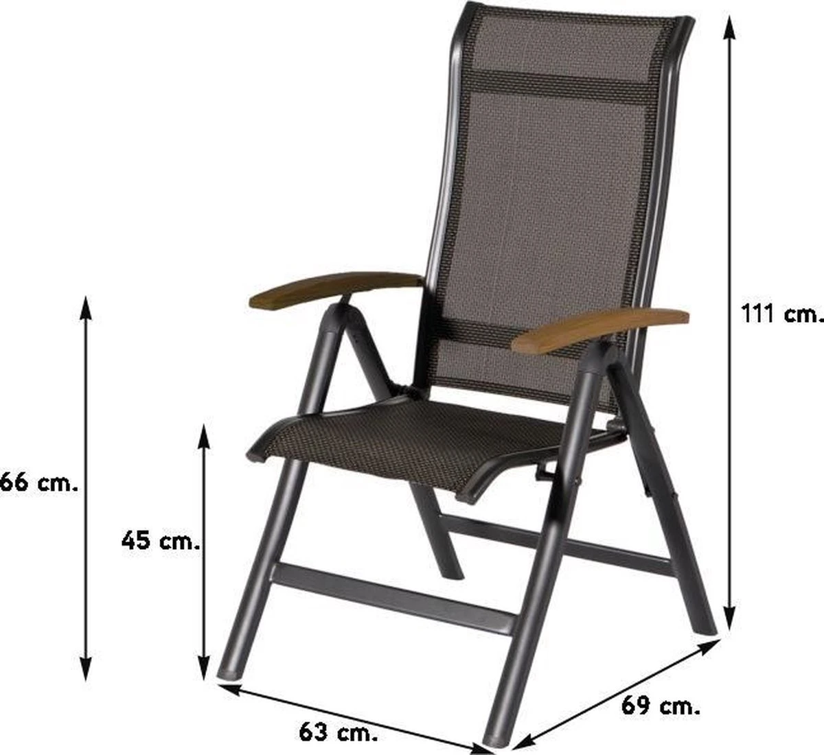 Hartman Alice verstelbare tuinstoel - grijs Hartman Alice Verstelbare Tuinstoel - Grijs -Tuinmeubelseries Winkel 1200x1100 1