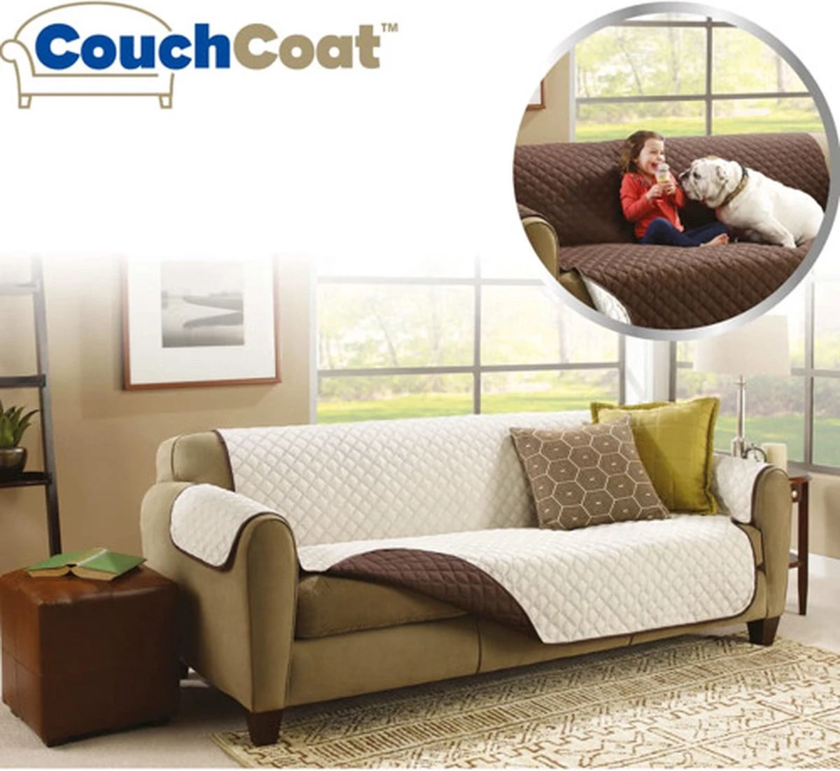 Couch Coat Deken Plaid Grand Foulard - Beschermt de Bank tegen Honden- en Kattenharen - Dierenkleed Couch Coat Deken Plaid Grand Foulard - Beschermt De Bank Tegen Honden- En Kattenharen - Dierenkleed -Tuinmeubelseries Winkel