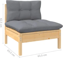 VidaXL 3-delige Loungeset Met Grijze Kussens Massief Grenenhout 16 VidaXL 3-delige Loungeset Met Grijze Kussens Massief Grenenhout -Tuinmeubelseries Winkel 1200x1105 1