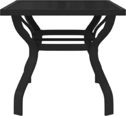 Prolenta Premium - Tuintafel 140x70x70 Cm Staal En Glas Zwart 4 Prolenta Premium - Tuintafel 140x70x70 Cm Staal En Glas Zwart -Tuinmeubelseries Winkel 1200x1108 1
