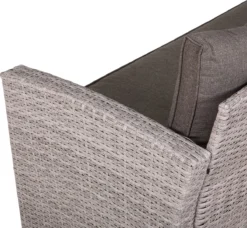 Beliani VITERBO - Loungeset Voor 8 - Grijs - PE Rotan -Tuinmeubelseries Winkel 1200x1108 2