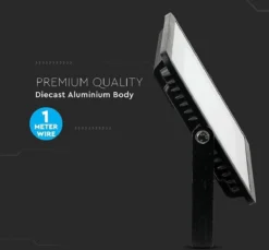 V-tac VT-100-B LED Schijnwerper - 100 W - 8000 Lm - 6400K - Zwart -Tuinmeubelseries Winkel 1200x1113 5