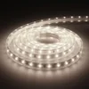 HOFTRONIC Flex60 - Dimbare LED Strip 2m - 6000K Daglicht Wit - 60 LEDs Per Meter 2835 High Lumen - 308 Lumen Per Meter - IP65 Voor Binnen En Buiten - Waterdicht En UV Bestendig - Per Meter Inkortbaar - Incl. Netvoeding En Eurostekker