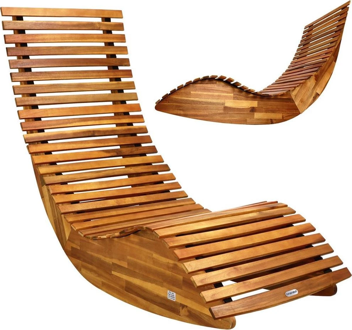 Casaria Ligstoel FSC®-gecertificeerd – Acacia Hout – 2 Stuks Casaria Ligstoel FSC®-gecertificeerd – Acacia Hout – 2 Stuks -Tuinmeubelseries Winkel 1200x1126 2