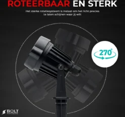 Bolt Electronics ® Tuinspot – Tuinverlichting LED Buiten – Hanglamp Buitenverlichting – Prikspot Buitenlamp - RGB Lamp – Bedienbaar Via App Tuinlamp – IP68 Waterdicht Muurlamp – Wandlamp – Verlichting Terras En Tuin – 9 Stuks -Tuinmeubelseries Winkel 1200x1128 10