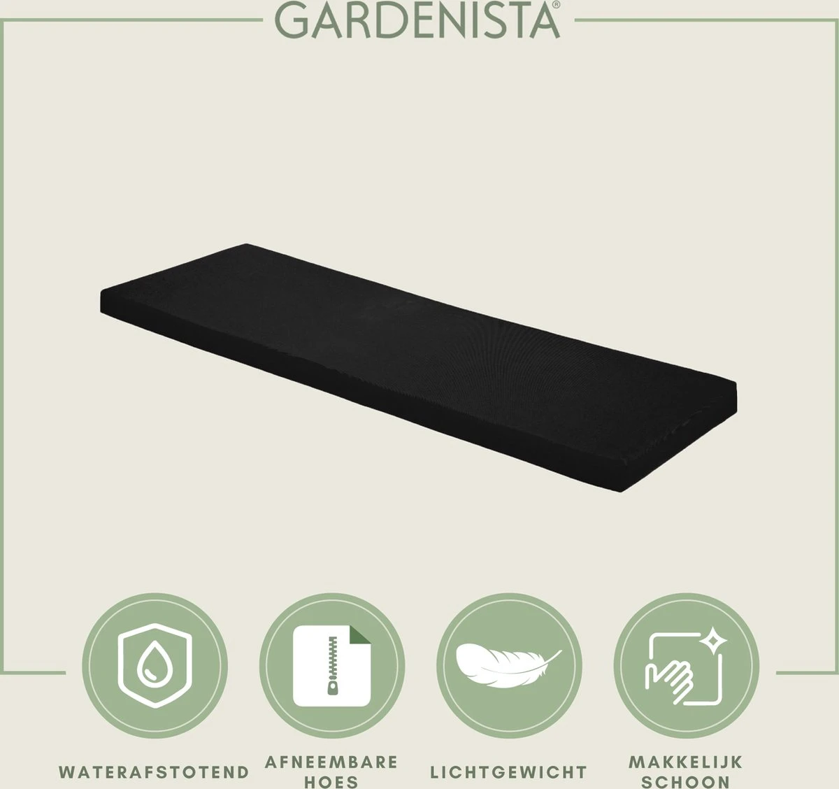 Gardenista Tuinbank kussen - Bank Meubilair Buiten 2-zitter zitKussen - bankkussen voor tuin - zitkussen voor tuinbank - Zachte en Lichtgewicht Waterbestendig Materiaal Gardenista Tuinbank Kussen - Bank Meubilair Buiten 2-zitter ZitKussen - Bankkussen Voor Tuin - Zitkussen Voor Tuinbank - Zachte En Lichtgewicht Waterbestendig Materiaal -Tuinmeubelseries Winkel 1200x1128 4