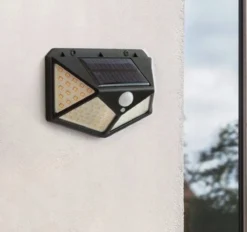 Solar Buitenlamp - Bewegingssensor - 100 LED - Waterdicht - Buiten & Tuin Sensor - Buitenverlichting Op Zonne-energie -Tuinmeubelseries Winkel 1200x1128 7