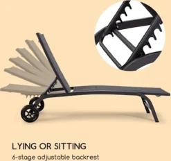 Blumfeldt Limala Tuinstoel - Ligstoel - Relaxstoel - Rugleuning In 6 Standen Verstelbaar - 2 Vielen - Draagkracht: Max. 150 Kg 2 Blumfeldt Limala Tuinstoel - Ligstoel - Relaxstoel - Rugleuning In 6 Standen Verstelbaar - 2 Vielen - Draagkracht: Max. 150 Kg -Tuinmeubelseries Winkel 1200x1129 2