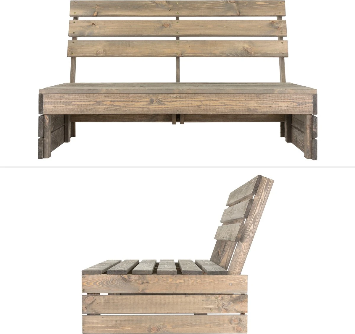 Pro Garden Palletbank - 120 cm - 2-zits Pro Garden Palletbank - 120 Cm - 2-zits -Tuinmeubelseries Winkel 1200x1130 1