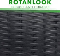 Opbergbox 310L UV-Bestendig Weerbestendig Wielen Tuinbox Rotan-look Antraciet -Tuinmeubelseries Winkel 1200x1131 4