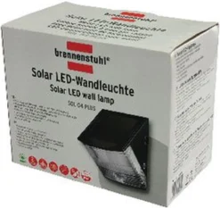 Brennenstuhl LED-zonnelamp Met Bewegingssensor / Buitenverlichting Met GeÃ¯ntegreerd Zonnepaneel En Infrarood Bewegingssensor, Zwart -Tuinmeubelseries Winkel 1200x1132 6