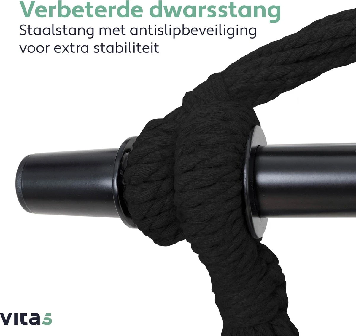 Vita5 XXL Hangstoel | Binnen&Buiten Hangnest | Incl. 2 Kussens en Boekenvak | Volwassenen&Kinderen | Hangmatstoel tot 225kg | Beige Vita5 XXL Hangstoel | Binnen&Buiten Hangnest | Incl. 2 Kussens En Boekenvak | Volwassenen&Kinderen | Hangmatstoel Tot 225kg | Beige -Tuinmeubelseries Winkel