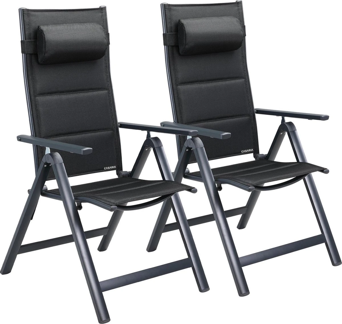 Casaria Tuinstoel Aluminium - 2 stuks Inklapbaar - Antraciet Casaria Tuinstoel Aluminium - 2 Stuks Inklapbaar - Antraciet -Tuinmeubelseries Winkel 1200x1138 1