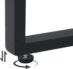 Songmics Tuinmeubelset, 3-delige Set, Van Polyrotan, Voor Outdoor, Terras, Balkon, Tuin, Eenvoudige Montage, Bijzettafel En 2 Stoelen, Zwart-beige -Tuinmeubelseries Winkel 1200x1141 2