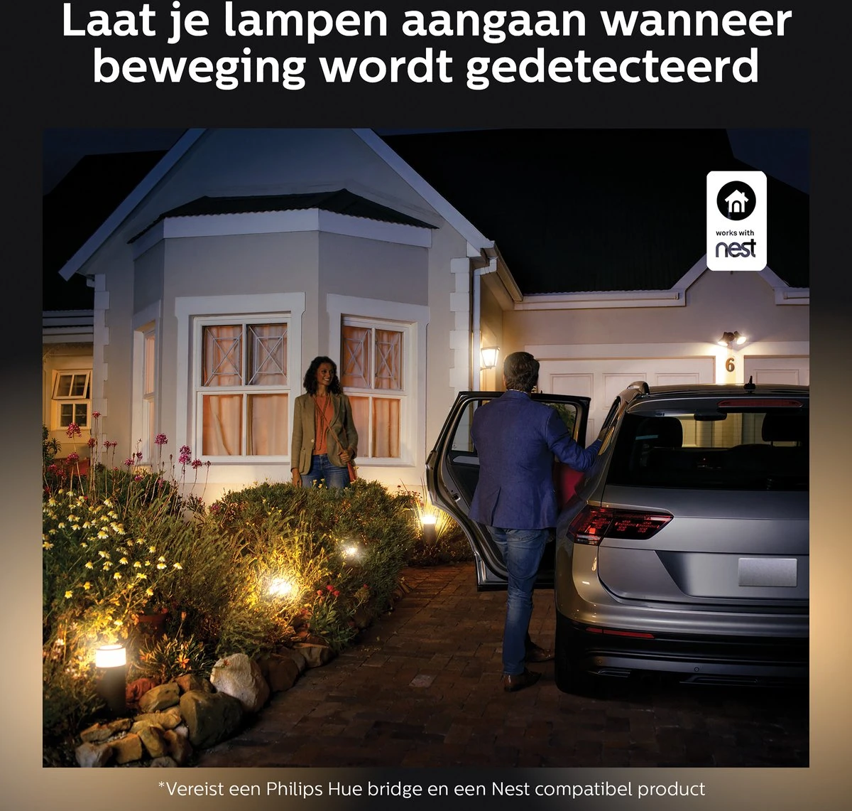 Philips Hue Fuzo muurlamp - warmwit licht - zwart - smal - open Philips Hue Fuzo Muurlamp - Warmwit Licht - Zwart - Smal - Open -Tuinmeubelseries Winkel 1200x1141 5