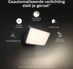 Philips Hue Outdoor Welcome Floodlight Schijnwerper - White - Zwart - 15W - IP44 -Tuinmeubelseries Winkel 1200x1141 7