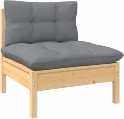 VidaXL 3-delige Loungeset Met Grijze Kussens Massief Grenenhout 11 VidaXL 3-delige Loungeset Met Grijze Kussens Massief Grenenhout -Tuinmeubelseries Winkel 1200x1148 1