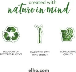 Elho The Ocean Collection Round 22cm - Bloempot Voor Binnen - 100% Gerecycled Materiaal - Gemaakt Met Zeeafval - Ø 22.3 X H 20.4 Cm - Pacifisch Groen 3 Elho The Ocean Collection Round 22cm - Bloempot Voor Binnen - 100% Gerecycled Materiaal - Gemaakt Met Zeeafval - Ø 22.3 X H 20.4 Cm - Pacifisch Groen -Tuinmeubelseries Winkel 1200x1148 8