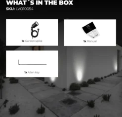 Ledvion IP65 - LED Prikspot - GU10 Fitting - 2 Meter Kabel Met Stekker - Zwart -Tuinmeubelseries Winkel 1200x1150 4