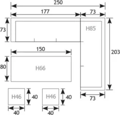 Garden Impressions Blue Bird Dining Loungeset 5-delig - Rechts - Bruin/antraciet -Tuinmeubelseries Winkel 1200x1151