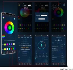 Merkloos Auto Led Verlichting - Underglow Led Strip Licht -Mobiele App - 12V 4 Merkloos Auto Led Verlichting - Underglow Led Strip Licht -Mobiele App - 12V -Tuinmeubelseries Winkel 1200x1153 3