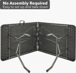 MaxxGarden Vouwtafel - Zwart - Rotanlook - 180x75x74 Cm 6 MaxxGarden Vouwtafel - Zwart - Rotanlook - 180x75x74 Cm -Tuinmeubelseries Winkel 1200x1156 4