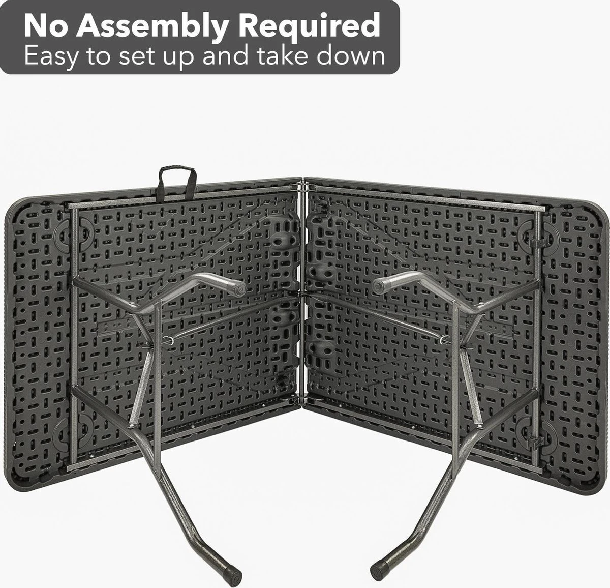 MaxxGarden Vouwtafel - Zwart - Rotanlook - 180x75x74 cm MaxxGarden Vouwtafel - Zwart - Rotanlook - 180x75x74 Cm -Tuinmeubelseries Winkel 1200x1156 4