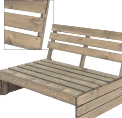 Pro Garden Palletbank - 120 Cm - 2-zits 7 Pro Garden Palletbank - 120 Cm - 2-zits -Tuinmeubelseries Winkel 1200x1158 1