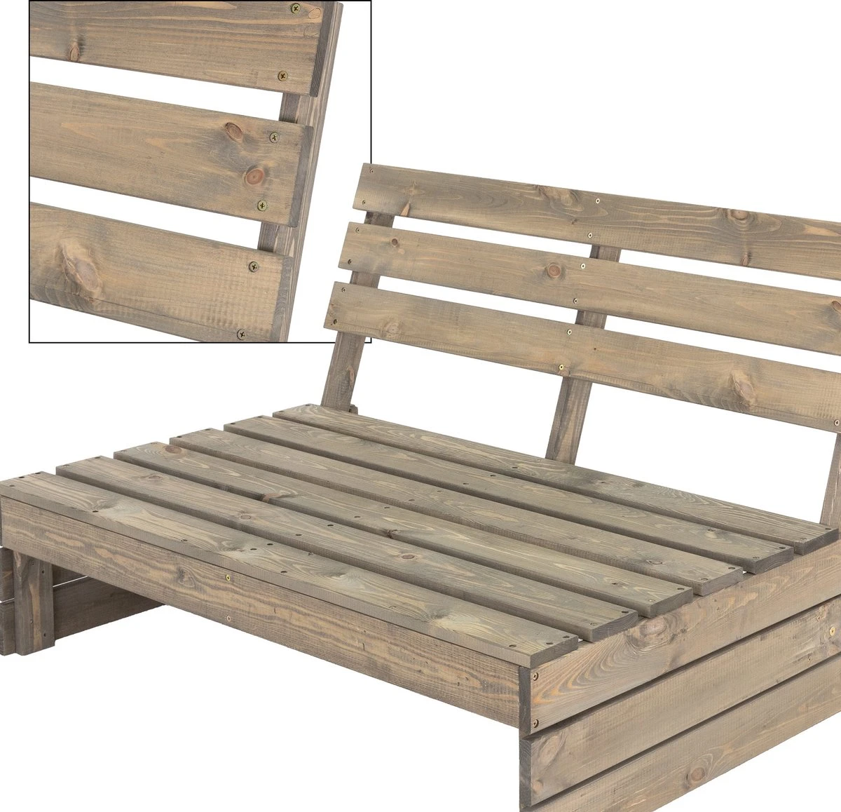 Pro Garden Palletbank - 120 cm - 2-zits Pro Garden Palletbank - 120 Cm - 2-zits -Tuinmeubelseries Winkel 1200x1158 1