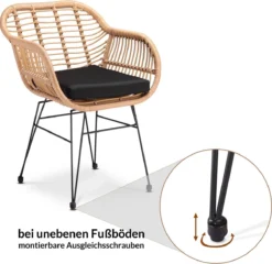 Casaria Polyrotan Kuipstoel Bali - Met Kussens – 2 Stuks 9 Casaria Polyrotan Kuipstoel Bali - Met Kussens – 2 Stuks -Tuinmeubelseries Winkel 1200x1165