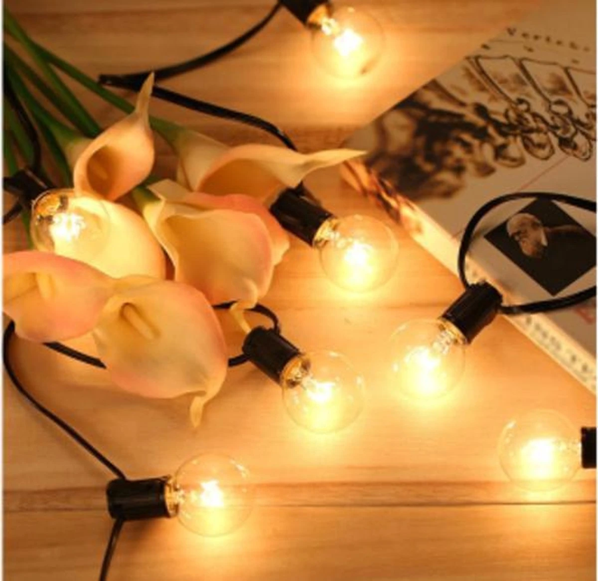 Waterproof Lichtslinger – Voor Binnen en Buiten – 7,6 Meter Lang Waterproof Lichtslinger – Voor Binnen En Buiten – 7,6 Meter Lang -Tuinmeubelseries Winkel 1200x1167 4