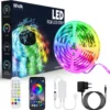 Seventh Studio LED-strip - 10 Meter -Waterdicht - RGB - Bluetooth - App Voor Mobiel - Alexa