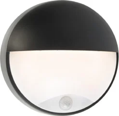 QAZQA Hortus - Moderne LED Buitenlamp Met Bewegingsmelder | Bewegingssensor | Sensor Voor Buiten - 1 Lichts - D 80 Mm - Zwart - Buitenverlichting 2 QAZQA Hortus - Moderne LED Buitenlamp Met Bewegingsmelder | Bewegingssensor | Sensor Voor Buiten - 1 Lichts - D 80 Mm - Zwart - Buitenverlichting -Tuinmeubelseries Winkel 1200x1169 2