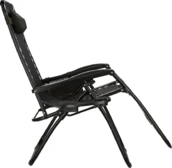 Springos Tuinstoel | Ligstoel | Opvouwbaar | Verstelbaar | Ergonomische Hoofdsteun | Bruin / Zwart -Tuinmeubelseries Winkel 1200x1170 2