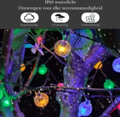 Homèlle Solar Lichtsnoer - 50 LED - 5 + 2 Meter - Multi-color - ø2cm - Tuinverlichting Op Zonne-energie - Kerstverlichting - Buitenverlichting - Lichtslinger - Lampjes Slinger - Cristal 3 Homèlle Solar Lichtsnoer - 50 LED - 5 + 2 Meter - Multi-color - ø2cm - Tuinverlichting Op Zonne-energie - Kerstverlichting - Buitenverlichting - Lichtslinger - Lampjes Slinger - Cristal -Tuinmeubelseries Winkel 1200x1171 7