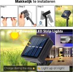 Cynergie - Tuinverlichting Op Zonneenergie - 20 X Led Lampen - Solar Lampjes Met Paddenstoelen - Kerstverlichting Buiten 2 Cynergie - Tuinverlichting Op Zonneenergie - 20 X Led Lampen - Solar Lampjes Met Paddenstoelen - Kerstverlichting Buiten -Tuinmeubelseries Winkel 1200x1174 3