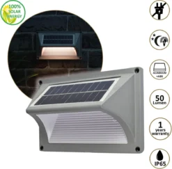 O'DADDY® Castor Tuinverlichting Op Zonneenergie - Wandlamp Buiten - Solar Tuinverlichting - 50 Lumen Warm Wit - Aluminium Grijs - Draadloos 2 O'DADDY® Castor Tuinverlichting Op Zonneenergie - Wandlamp Buiten - Solar Tuinverlichting - 50 Lumen Warm Wit - Aluminium Grijs - Draadloos -Tuinmeubelseries Winkel 1200x1179 7