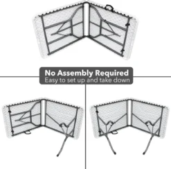 MaxxGarden Klaptafel - Inklapbare Tafel - Opvouwbare Tuintafel - Weerbestendig - Inclusief Handvat - 180x70x74 6 MaxxGarden Klaptafel - Inklapbare Tafel - Opvouwbare Tuintafel - Weerbestendig - Inclusief Handvat - 180x70x74 -Tuinmeubelseries Winkel 1200x1183 2