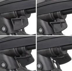 Springos Tuinstoel | Ligstoel | Opvouwbaar | Verstelbaar | Ergonomische Hoofdsteun | Bruin / Zwart -Tuinmeubelseries Winkel 1200x1187 2