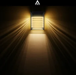 Arisenn® Crystal Solar Buitenlamp - IP65 Waterdicht - Prachtige Solar Technologie Monokristal Zonnepaneel Wandlamp - 3000K Warm Wit (sfeervol) - Tuinverlichting Op Zonne-energie | Schutting Wand Licht -Tuinmeubelseries Winkel 1200x1190 7