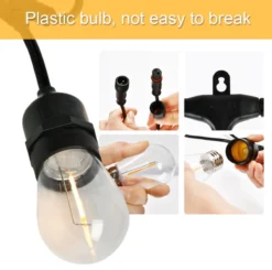 Lichtsnoer- Extra Dik- Buitenverlichting Terras Verlichting- 15 Meter- Voor Buiten LED 15 Lampen- 2700 K -lichtslinger IP-65-Lichtsnoeren Buiten Lichtslinger- Waterdicht-sliertlamp- Kerst Verlichting Lampen Buiten-Lichtsnoer Voor Buiten- -Tuinmeubelseries Winkel 1200x1190 9