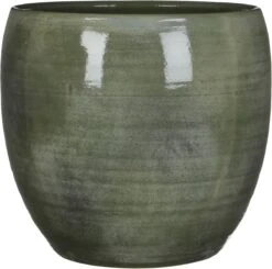 Mica Decorations Lester Bloempot - H31 X Ø33 Cm - Terracotta - Groen -Tuinmeubelseries Winkel 1200x1192 16