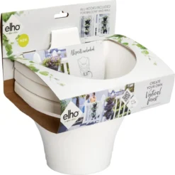 Elho Corsica Vertical Forest 24 - Bloempot Voor Balkonbuiten - Ø 26.7 X H 29.7 Cm - Wit/Wit 14 Elho Corsica Vertical Forest 24 - Bloempot Voor Balkonbuiten - Ø 26.7 X H 29.7 Cm - Wit/Wit -Tuinmeubelseries Winkel 1200x1194 18