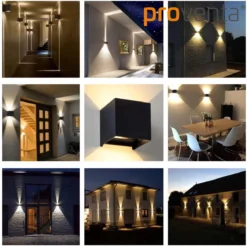 Proventa® Kubus Wandlamp Binnen - Dimbaar - Voor Woonkamers & Slaapkamers - Zwart -Tuinmeubelseries Winkel 1200x1195 13