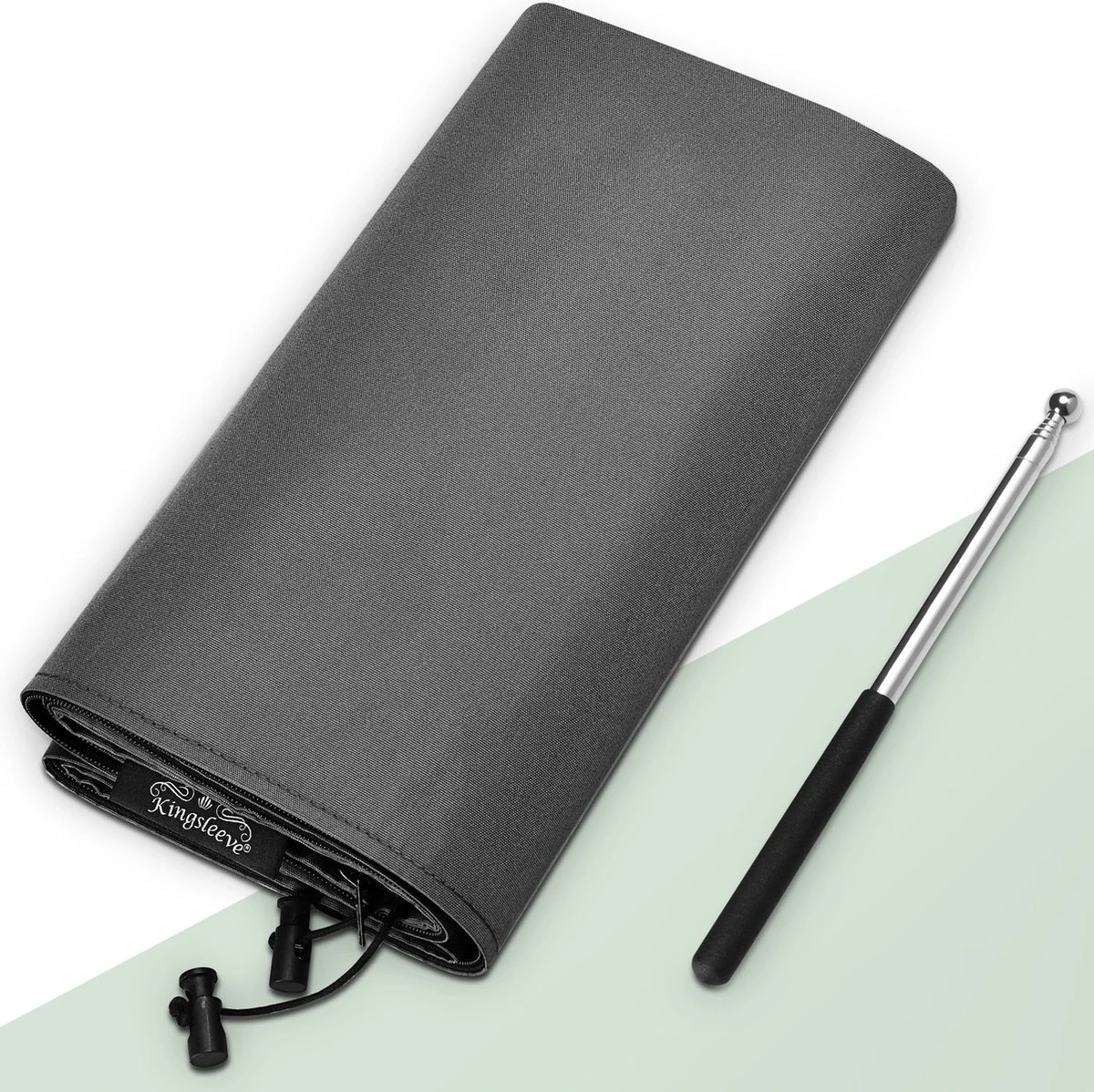 Kingsleeve Parasolhoes tot Ø 330cm - Weerbestendig Robuust - Grijs Kingsleeve Parasolhoes Tot Ø 330cm - Weerbestendig Robuust - Grijs -Tuinmeubelseries Winkel 1200x1198 2